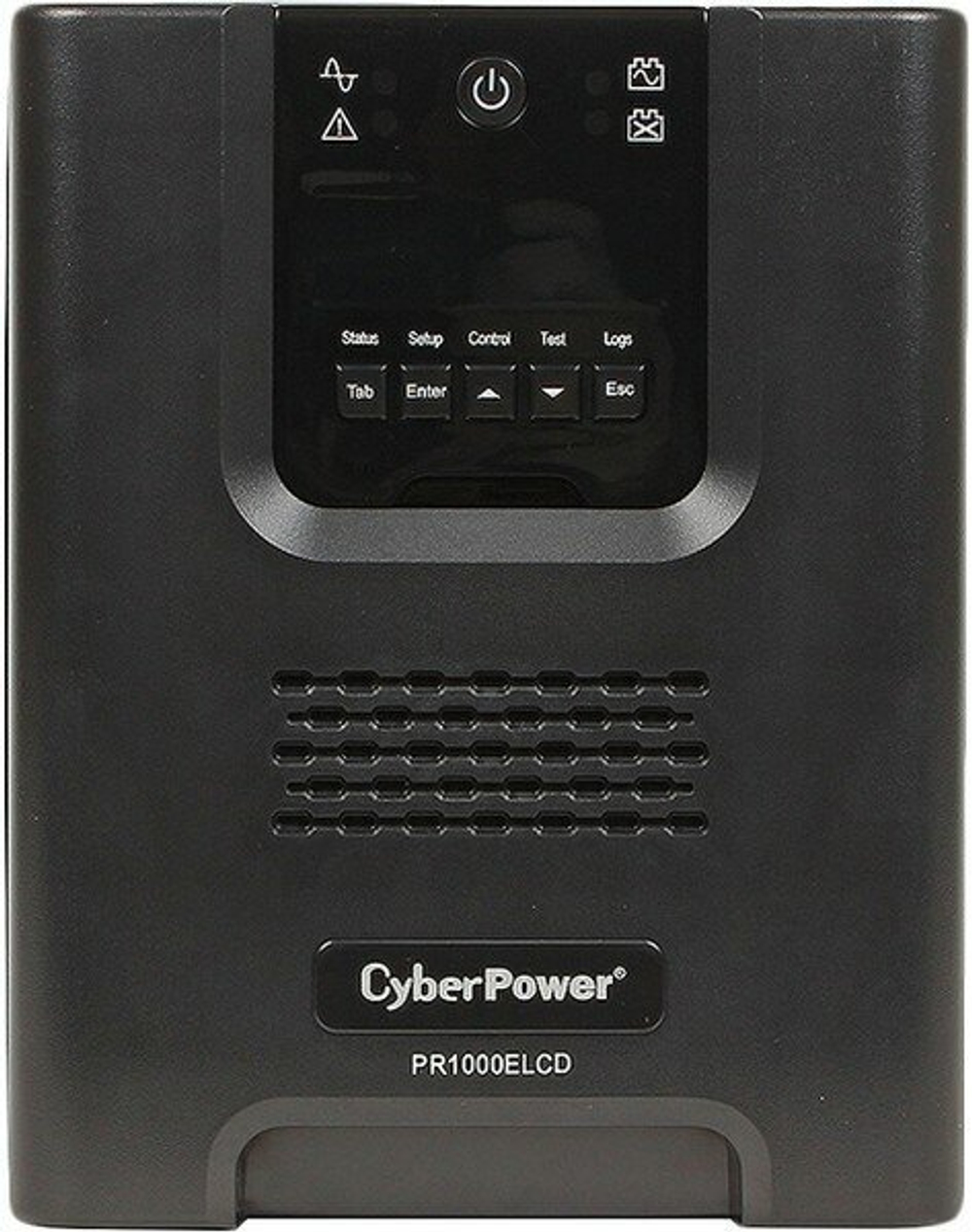 Источники бесперебойного питания (UPS, ИБП) CyberPower Источник бесперебойного питания CyberPower PR1000ELCD Line-Interactive 1000VA/900W USB/RS-232/EPO/SNMPslot (8 IEC С13)