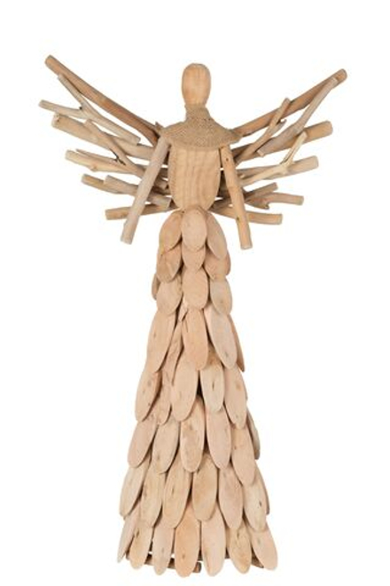 Декор "Ангел" 36x12x59см Дерево