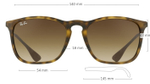RAY BAN CHRIS RB4187 868/13 / 54