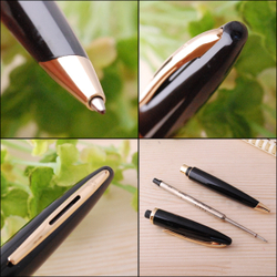 Шариковая ручка Waterman Carene, цвет: Black GT, стержень: Mblue