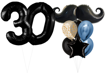 Набор шаров для него, Усы+ | 0029