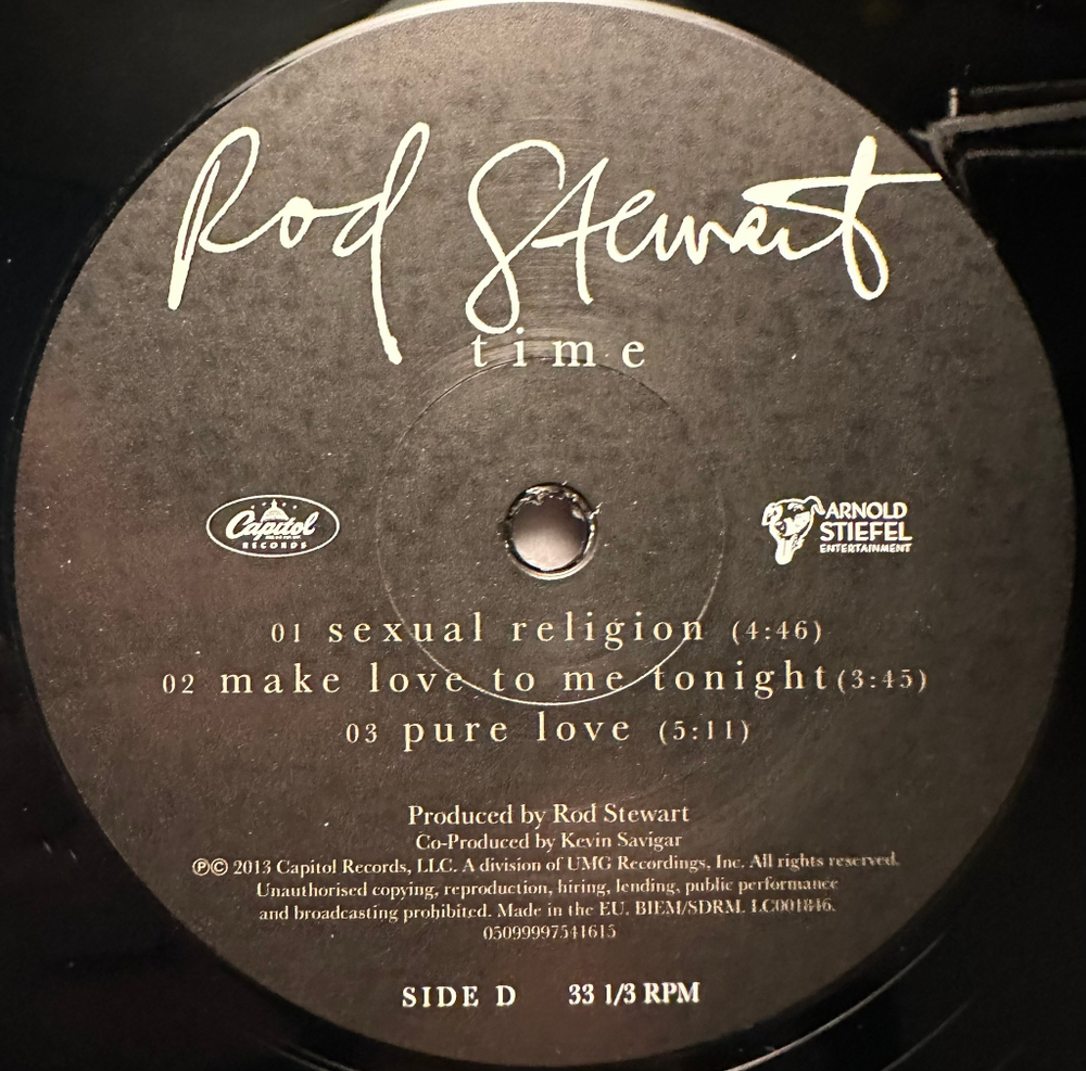 Rod Stewart - Time 2LP (Европа 2013г.)