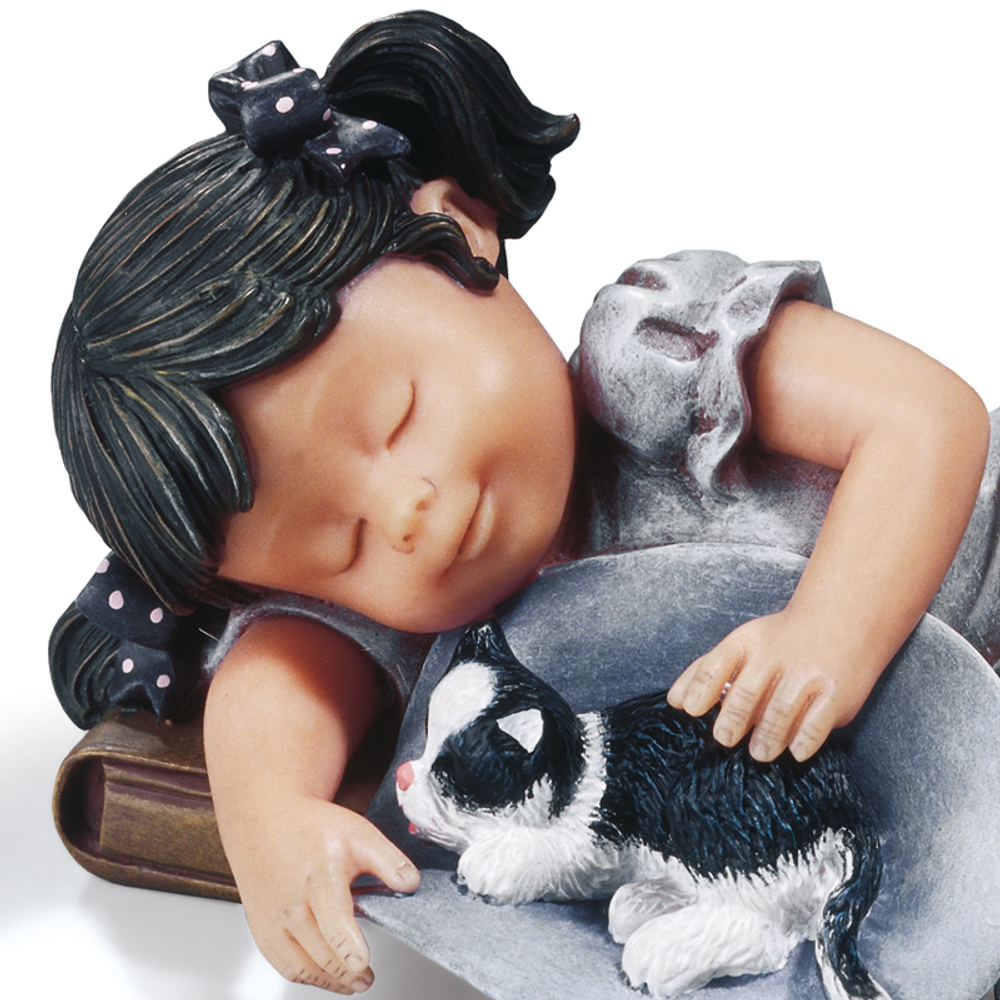 Статуэтка Nadal Девочка и кот 706166