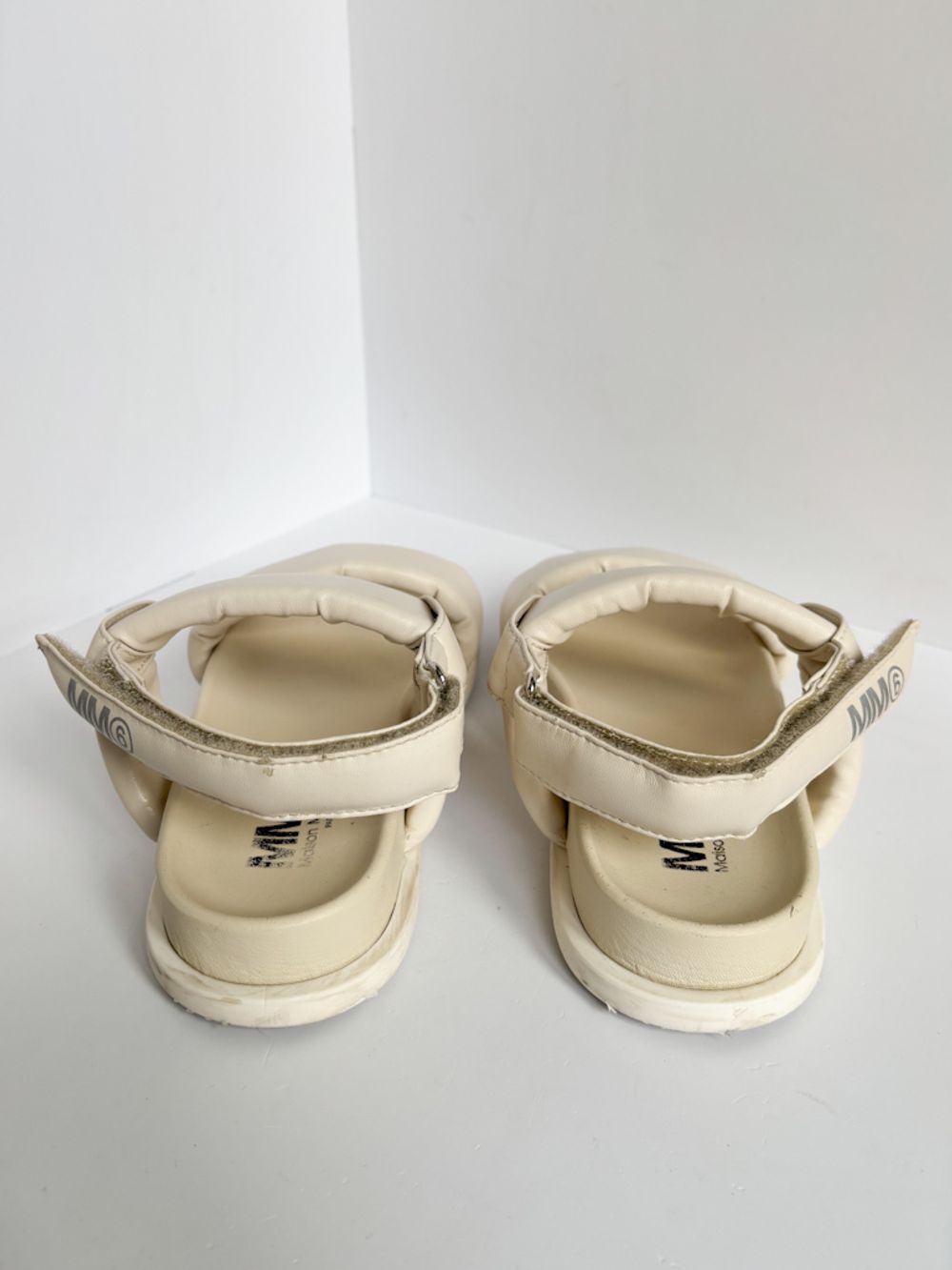 Кожаные сандалии MM6 Maison Margiela, 36