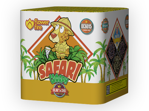 Сафари 0,6" х 36 залпов,  1/18, шт