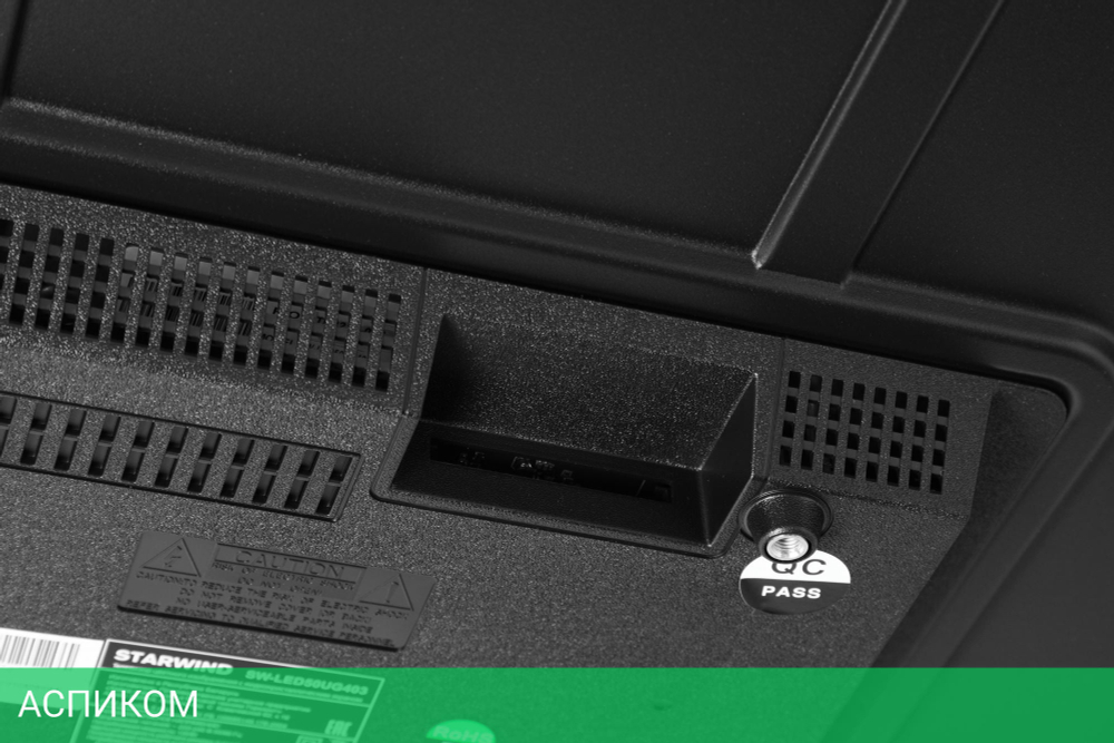 Телевизор StarWind SW-LED50UG403 черный