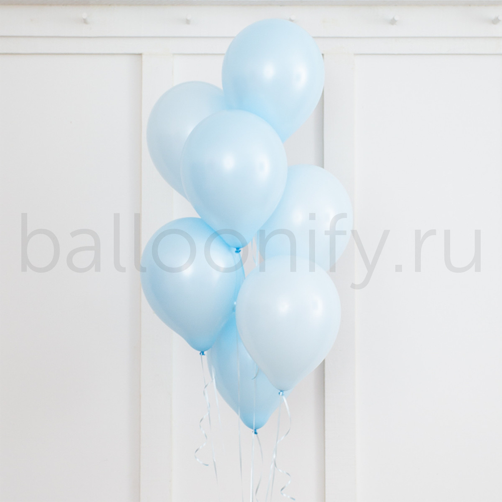 Фонтан шаров "Голубые облака"