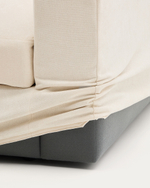 Alea 4-местный модульный диван с левым шезлонгом и съемным чехлом 310 см