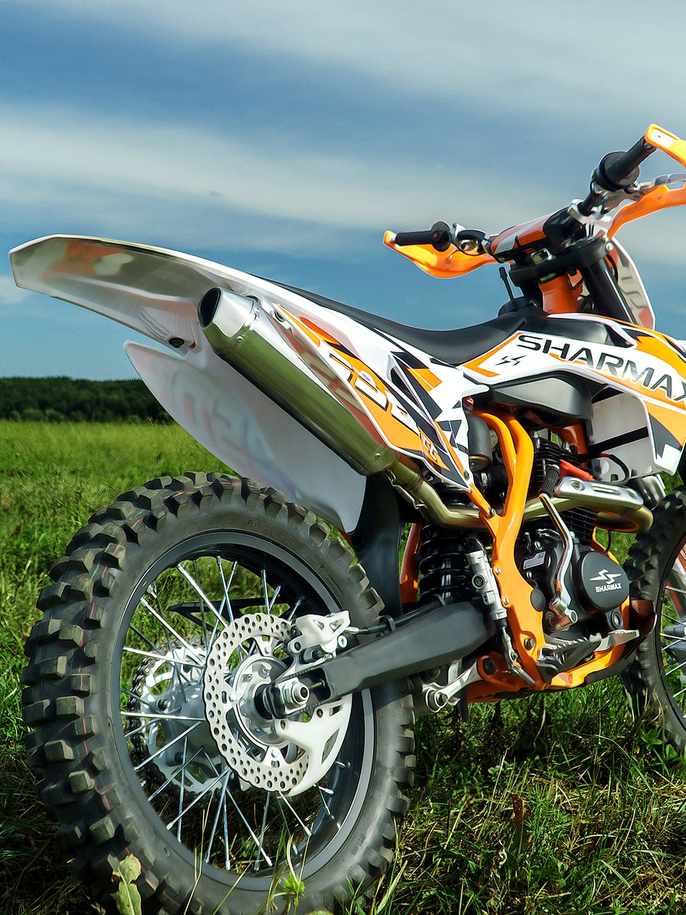 Мотоцикл кроссовый эндуро SHARMAX PowerMax 250 (2024)