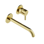 Смеситель для раковины Sancos Etna с внутренней частью, брашированное золото, PVD покрытие, арт. SC9004BG