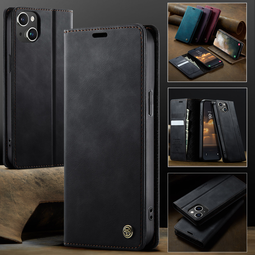 Чехол-книжка CaseMe RFiD iPhone 15 Plus