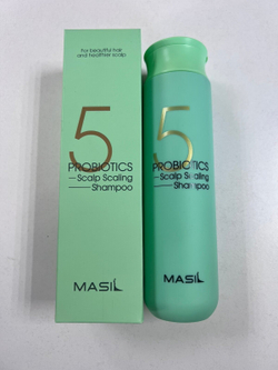 Глубоко очищающий шампунь для волос с пробиотиками Masil 5 Probiotics Scalp Scaling Shampoo, 300 мл