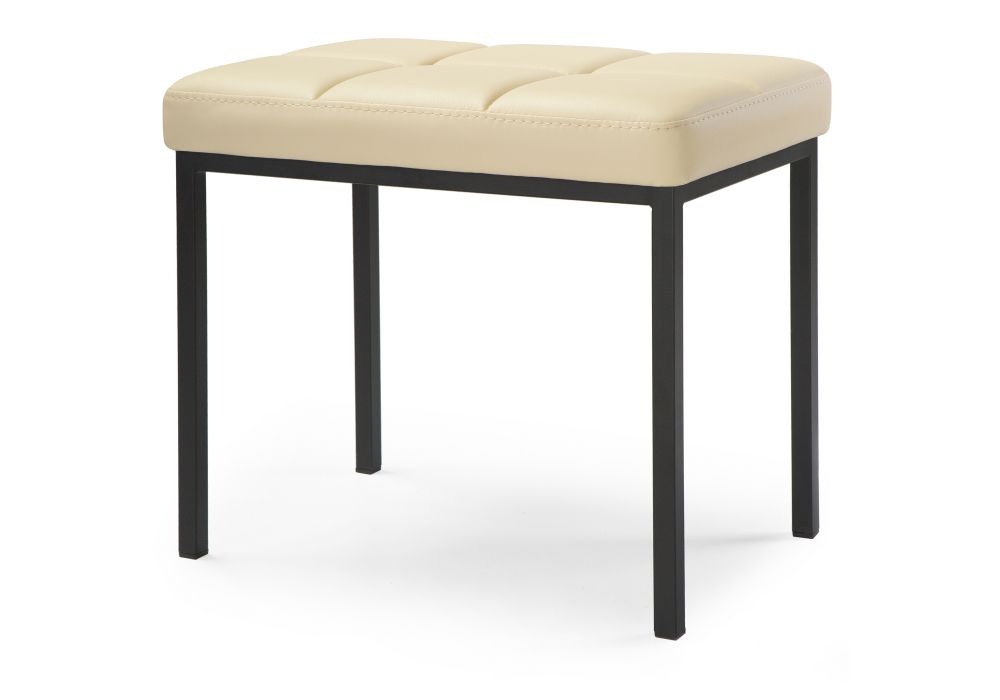 Банкетка Дион кожзам d1 / черный матовый