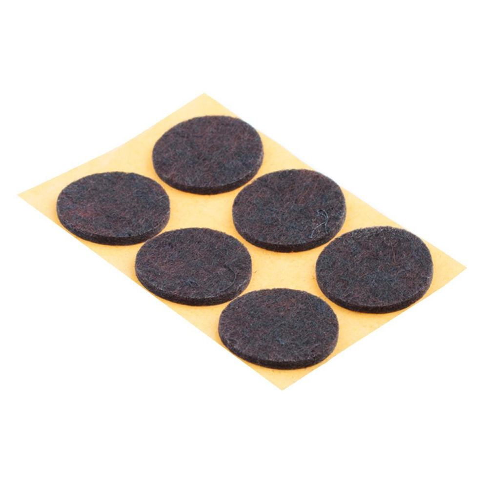 ПУНКТ ФЕТРОВЫЙ ELEMENT САМОКЛЕЯЩИЙСЯ КОРИЧНЕВЫЙ D30ММ 6ШТ