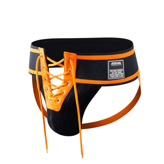 Мужские трусы джоки оранженые JOCKMAIL JM4022-21