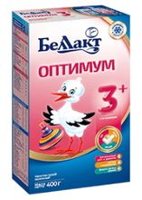 Белорусская смесь сухая &quot;Оптимум 3+&quot; 400г. Беллакт - купить с доставкой на дом по Москве и всей России