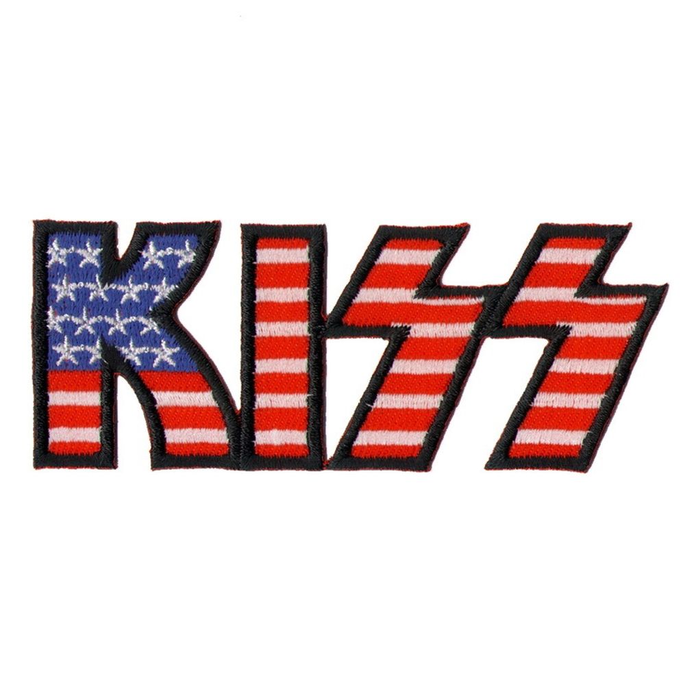 Нашивка KISS - USA (740)