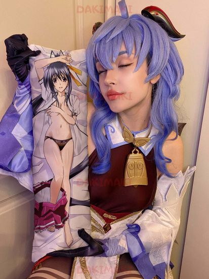 Мини дакимакура Акено Химэдзима из Старшая школа DxD арт. M0829, 60х20 см