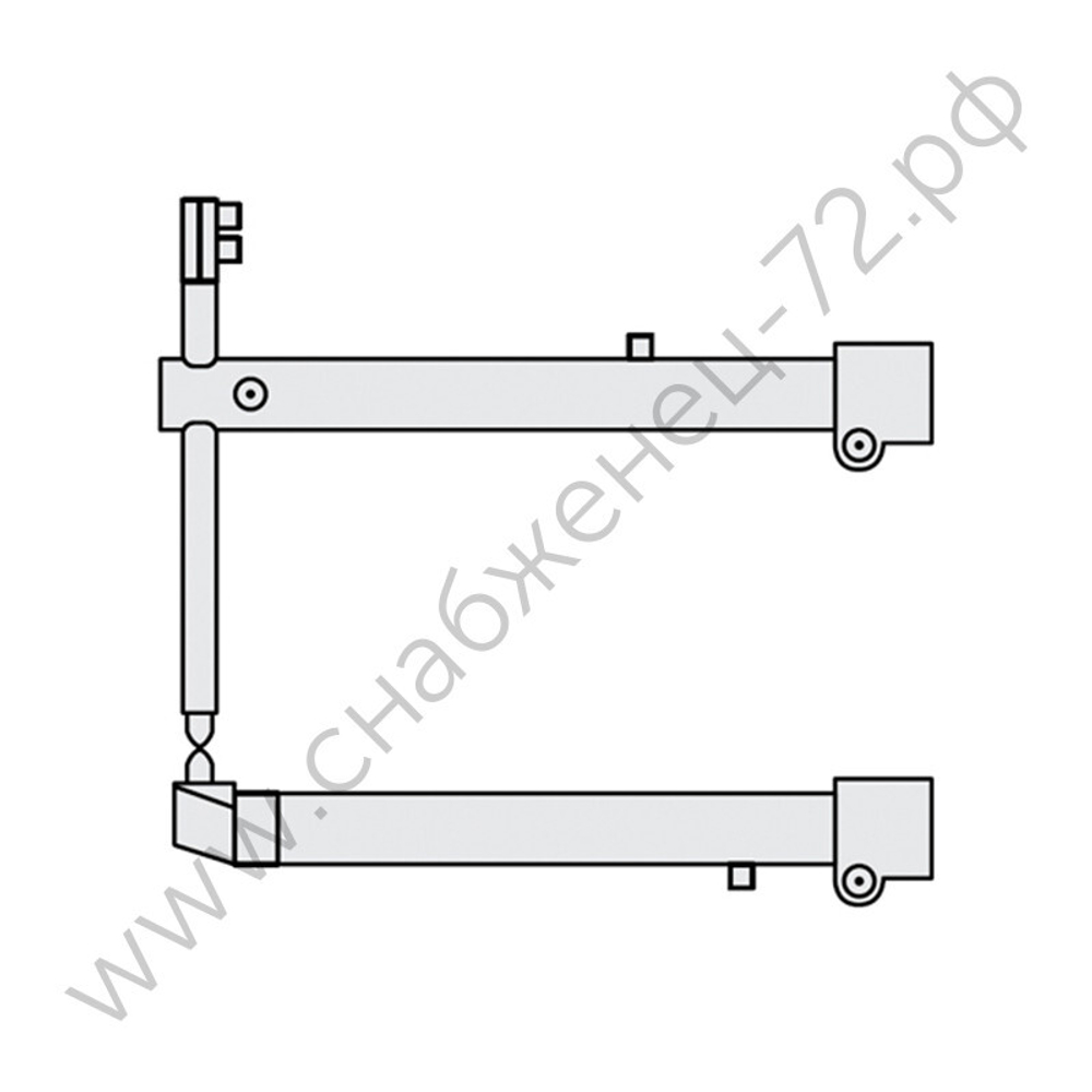 FUBAG Комплект плеч O 40 х 700мм прямые с уменьшенным электрододержателем для серии RS