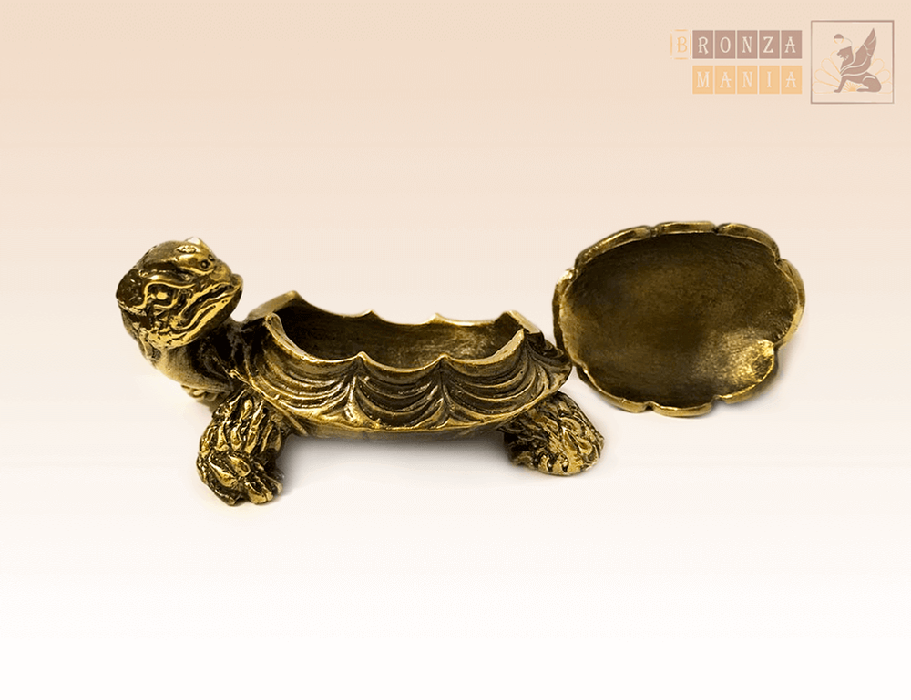 фигурка Шкатулка Черепаха средняя