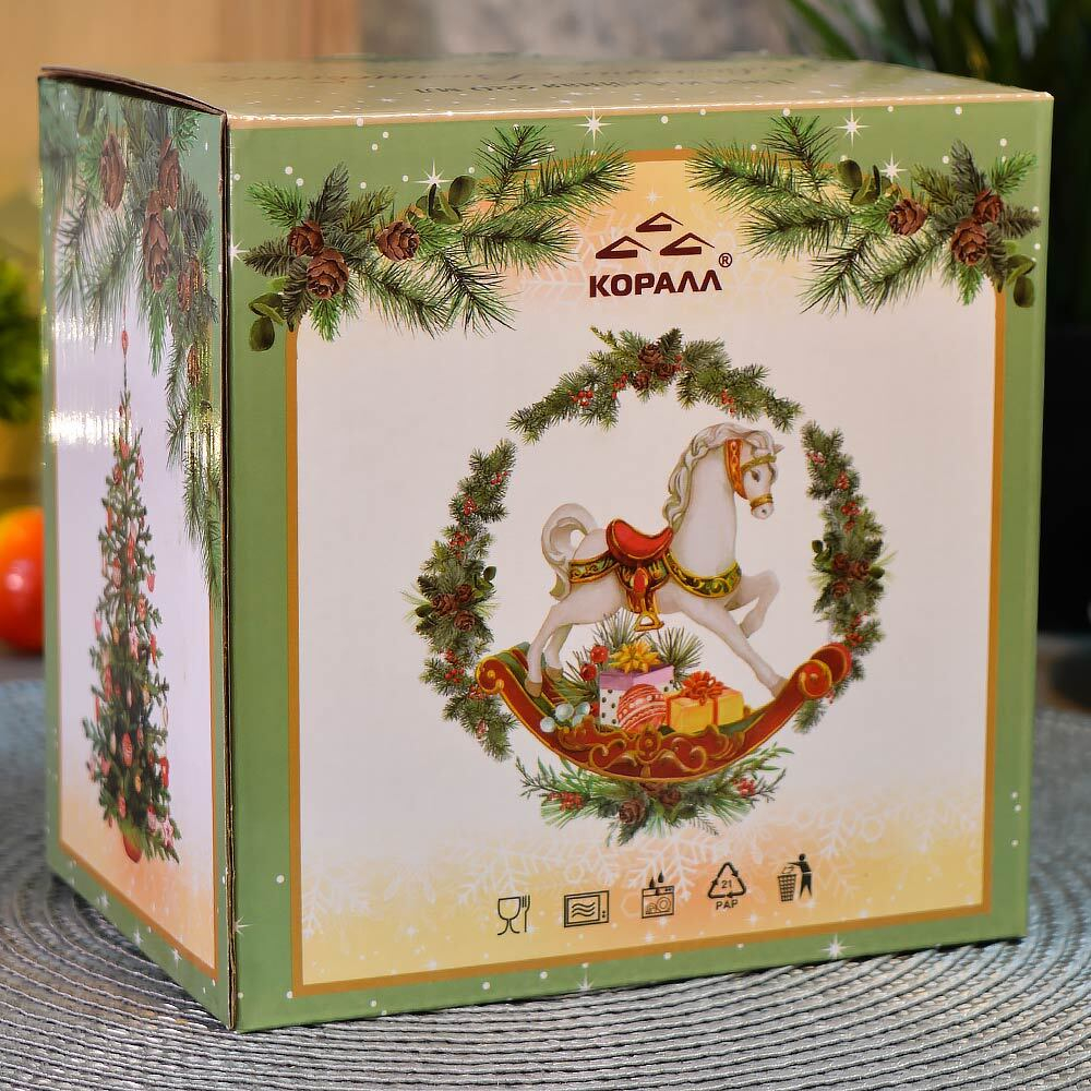 Кофейная пара 220мл "Новогоднее волшебство"