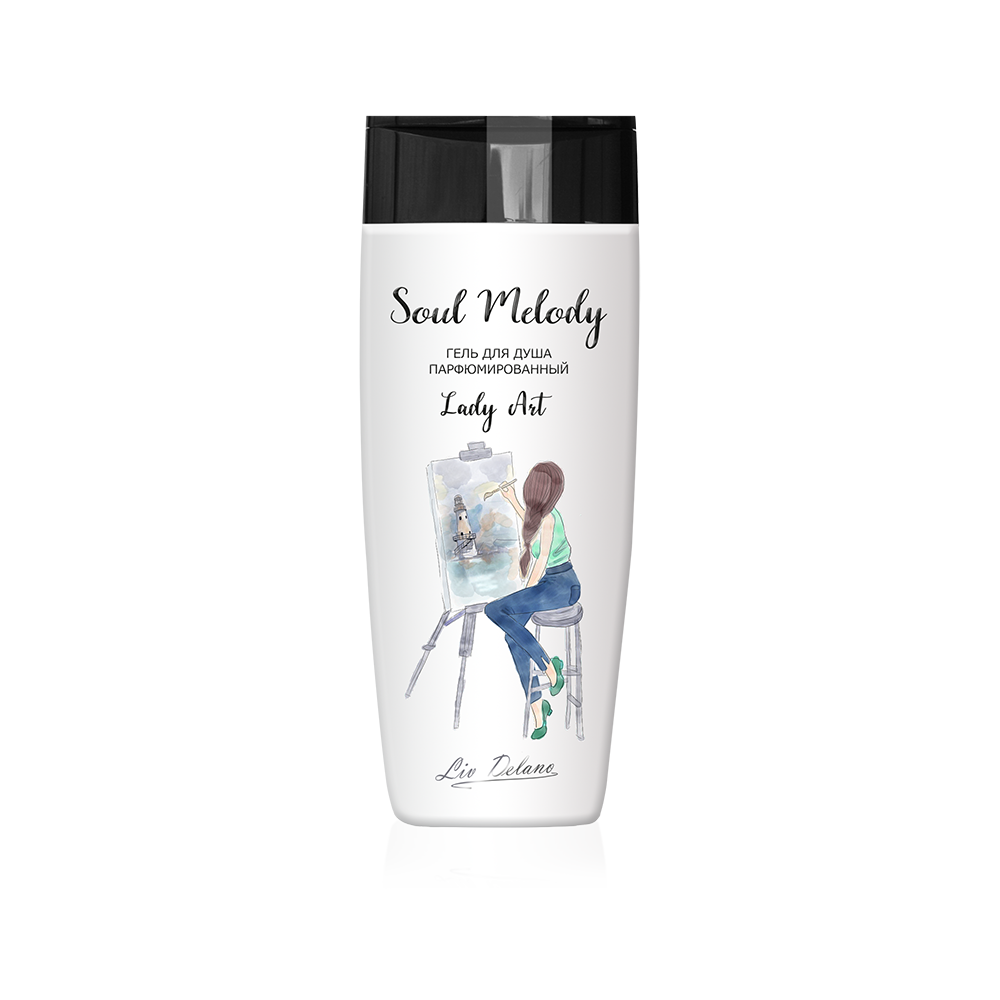 Гель для душа парфюмированный Lady Art, 250г
