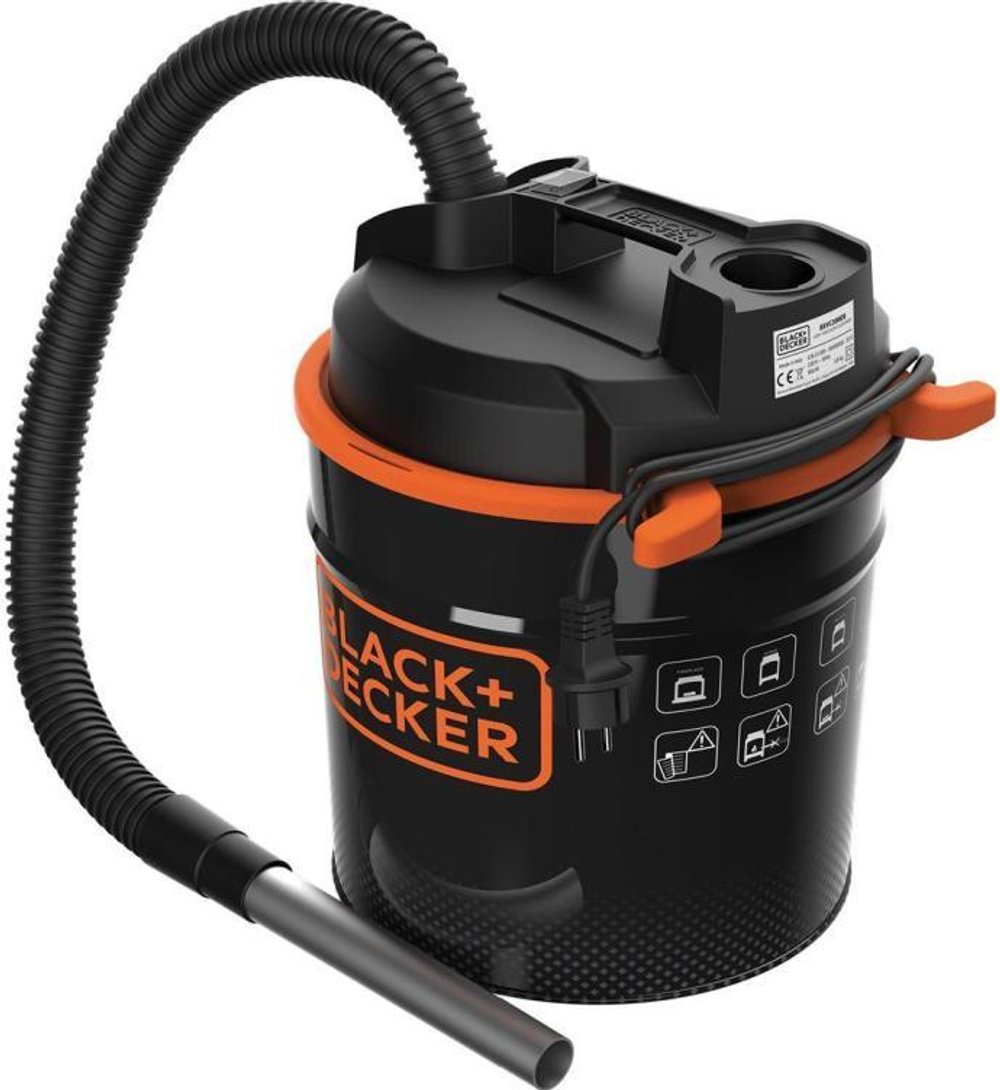 Строительный пылесос Black&Decker BXVC20MDE 51586 Black