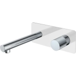 Смеситель для раковины Boheme Stick 125-WCR.2 С ВНУТРЕННЕЙ ЧАСТЬЮ, white, touch chrome