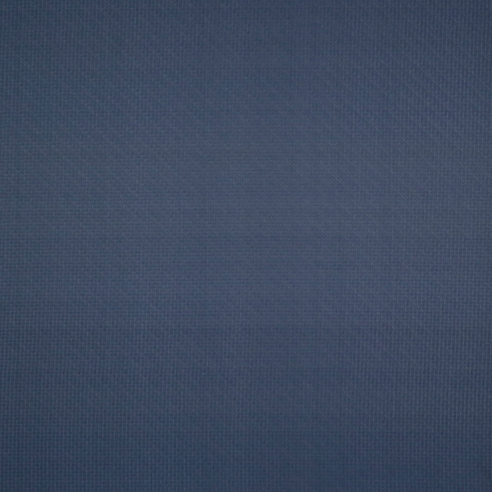 Упругая шёлковая органза тёмно-синего цвета