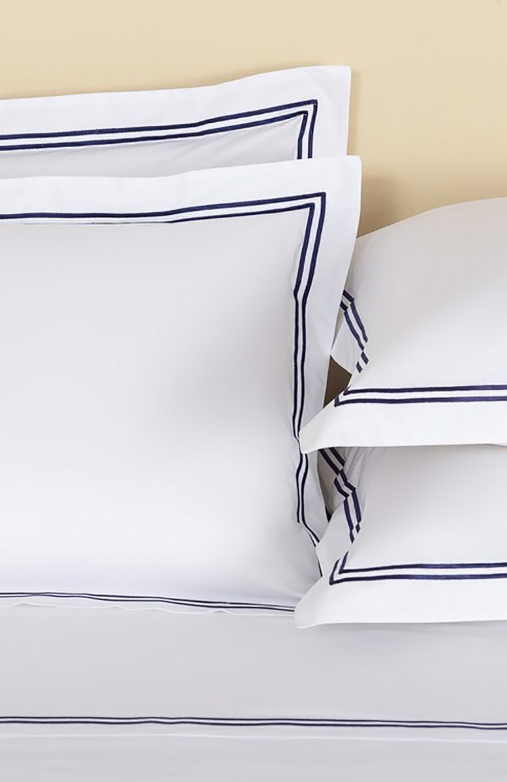 Постельное белье Frette Classic White/Blue (240 x 220 см)