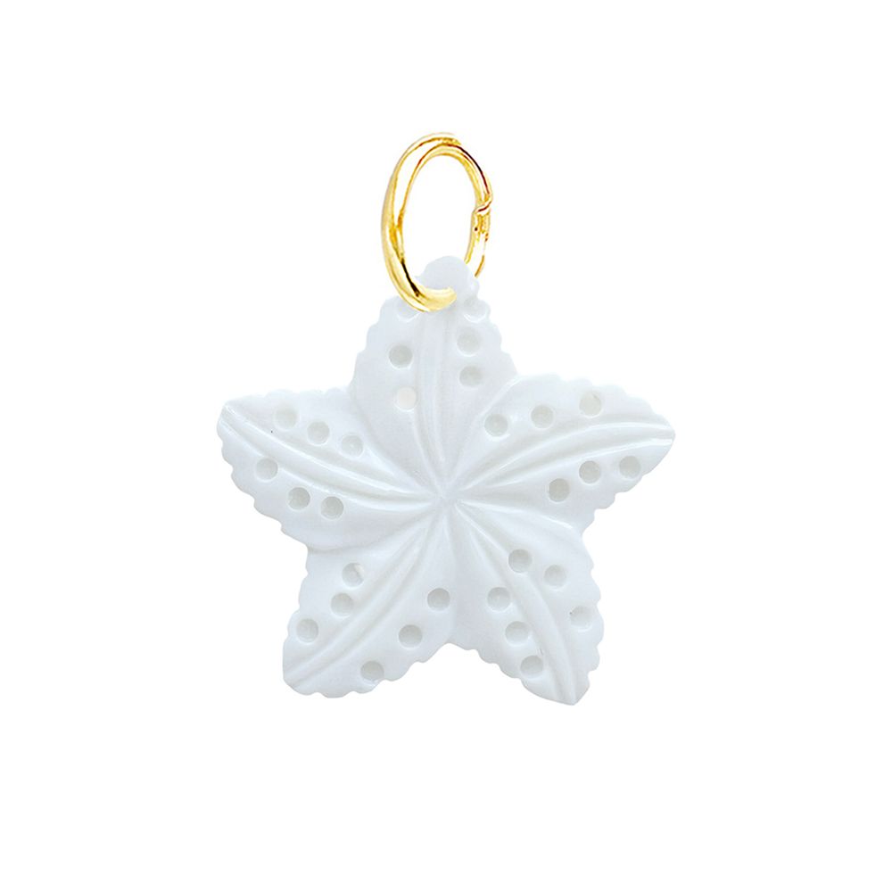 Подвеска Морская звезда из перламутра