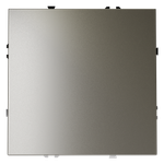 Выключатель встраиваемый VOLTUM S70 одноклавишный 10А, (шелк)