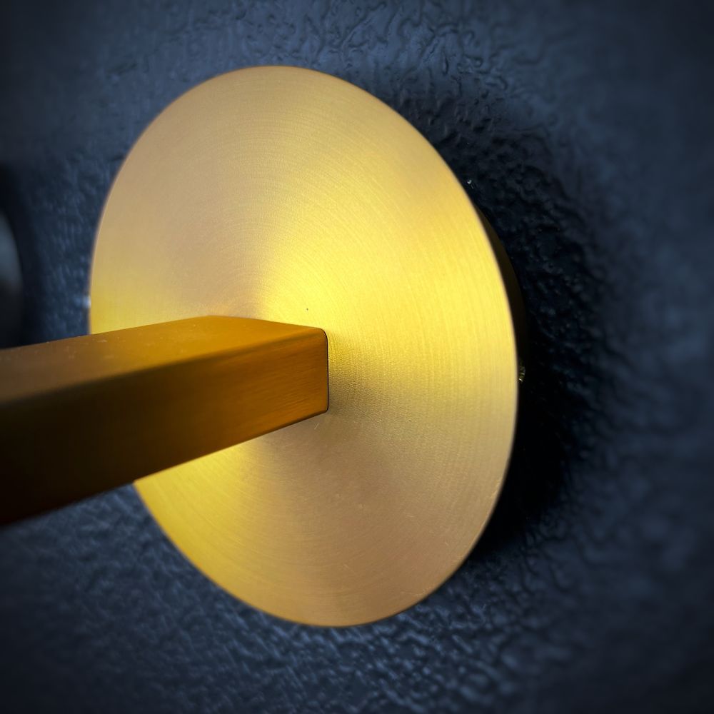 Бра Boule De Cristal Single Sconce Brass By Imperiumloft