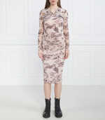 платье aderente Pinko - бежевый(101205 A0NW)