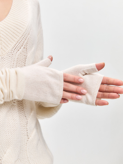 Митенки из кашемира