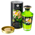 Массажное интимное масло с ароматом зелёного чая - 100 мл.