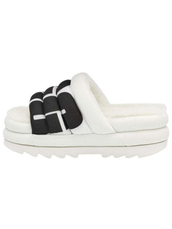 UGG Maxi Slide Белые Сланцы для Женщин