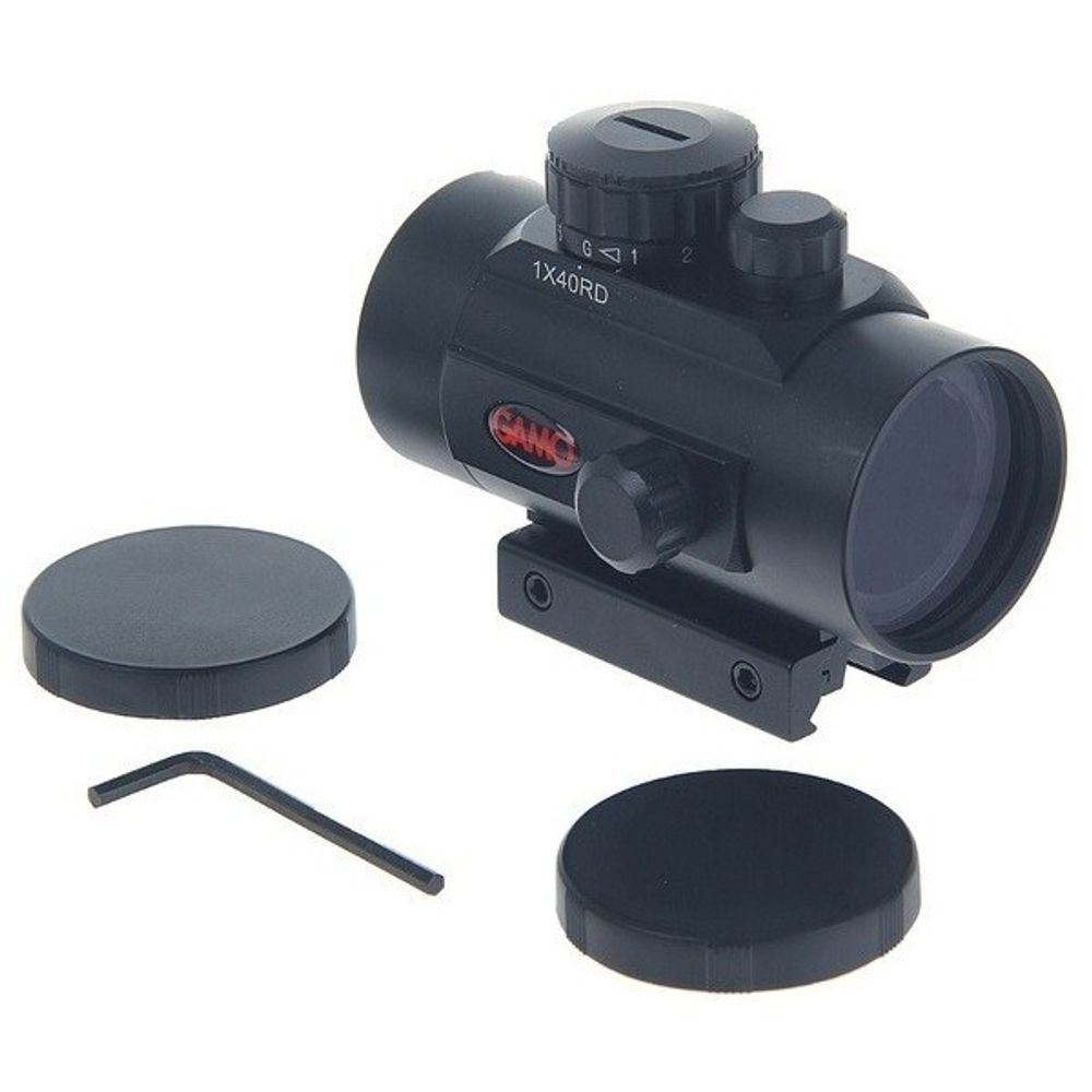 Коллиматорный прицел Gamo 1x40 Red Dot на вивер