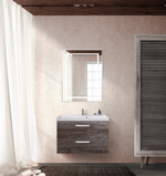 Тумба под раковину BelBagno Aurora 80 AURORA-800-2C-SO-PP подвесная Pino Pasadena