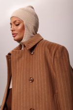 Двубортное пальто