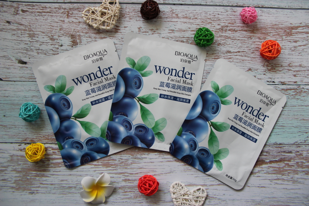 Тканевая маска с черникой