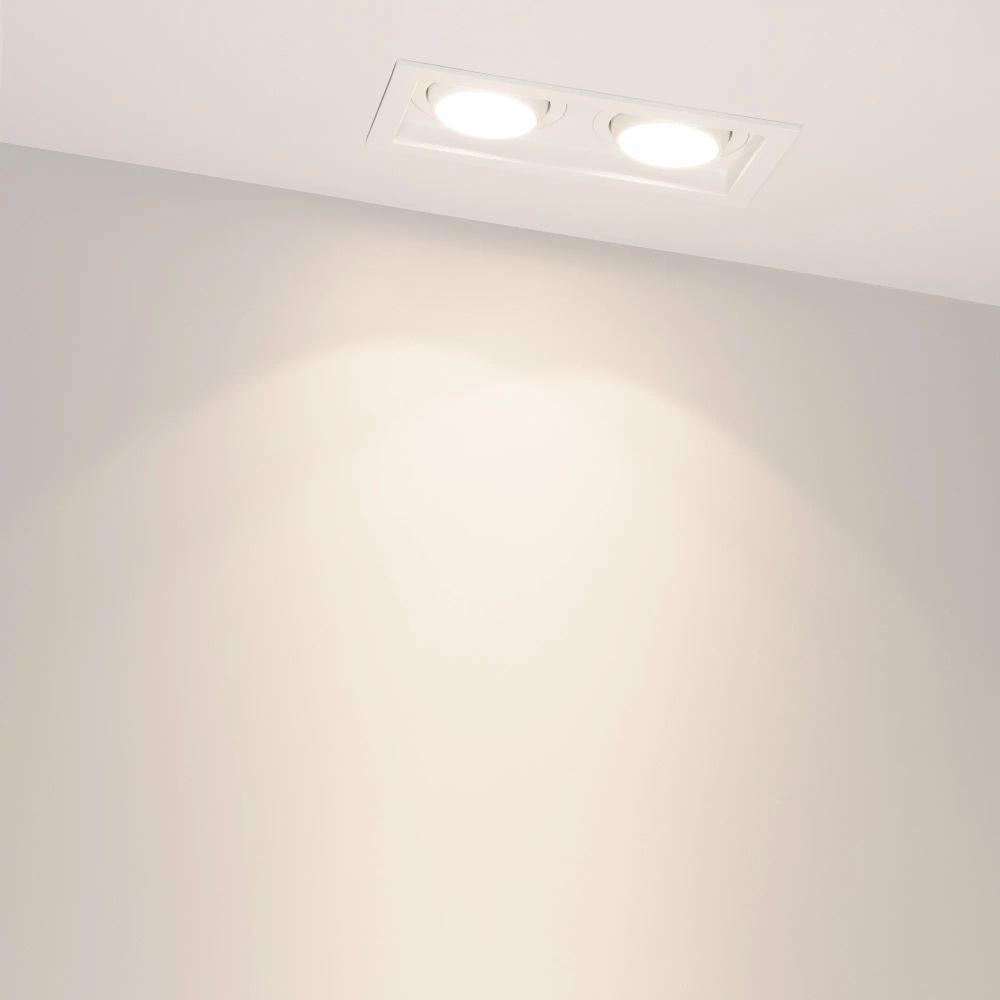 Светильник MS-VORTEX-BUILT-S170x90-2x12W Day4000 (WH-WH, 20 deg, 230V) (Arlight, IP20 Металл, 5 лет) 057770