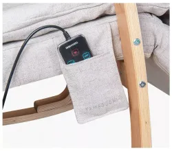 Массажное кресло-качалка Yamaguchi Liberty beige, бежевый