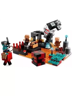 Конструктор Майнкрафт Бастион нижнего мира 345 деталей