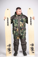 Лыжи с камусом 160х20 (полное покрытие)