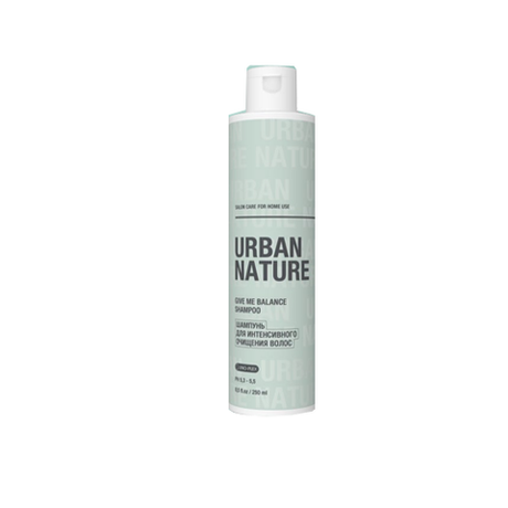 Urban Nature Salon Care GIVE ME BALANCE Шампунь для интенсивного очищения волос АКЦИЯ!