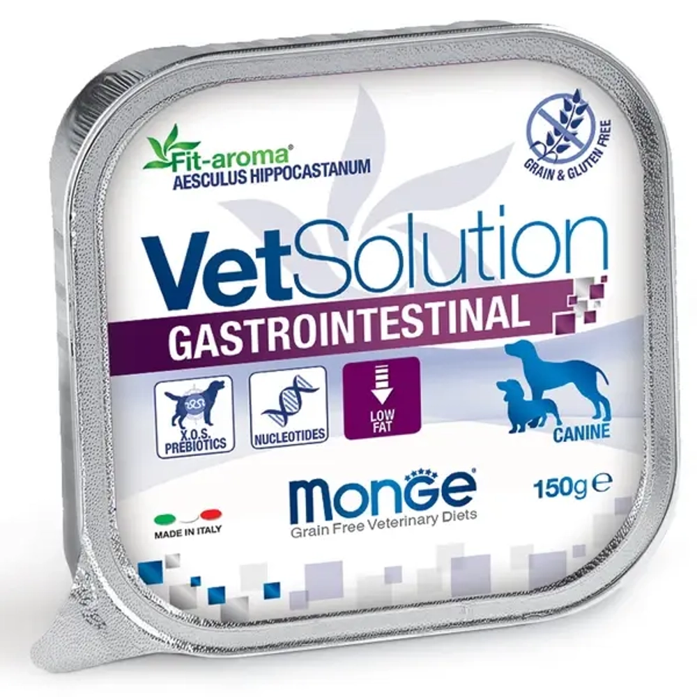 Паштет Monge VetSolution Dog Gastrointestinal для собак при заболеваниях