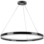 736417 Люстра ROTONDA 134W LED 5480LM 120G ЧЕРНЫЙ 3000-6000K