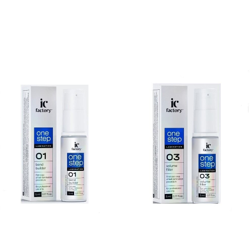 Составы для ламинирования ресниц ONE STEP IC FACTORY, 5 мл