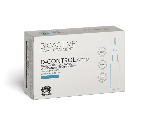 Лосьон против жирной перхоти в ампулах